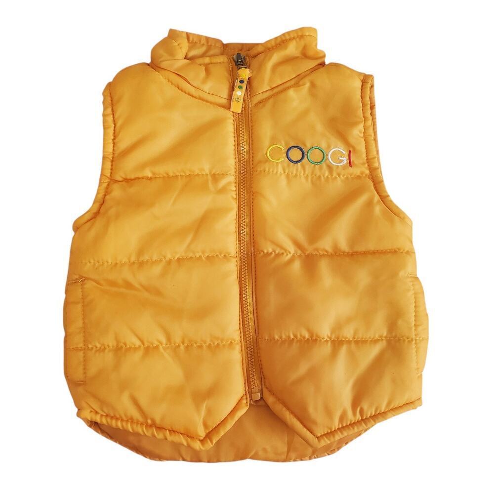 Coogi Kids Puffer Vest Australia Boys Full Zip Winter Vest Pockets 3/6 months